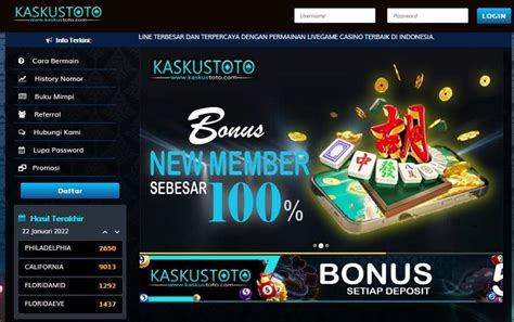 Kaskustoto 99 asia KASKUSTOTO > Situs Togel Online Terpercaya Minimal Betting 100 Perak Di Indonesia